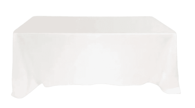 Rectangular Tablecloth 6ft for rent in Houston TX - Star Event Rental