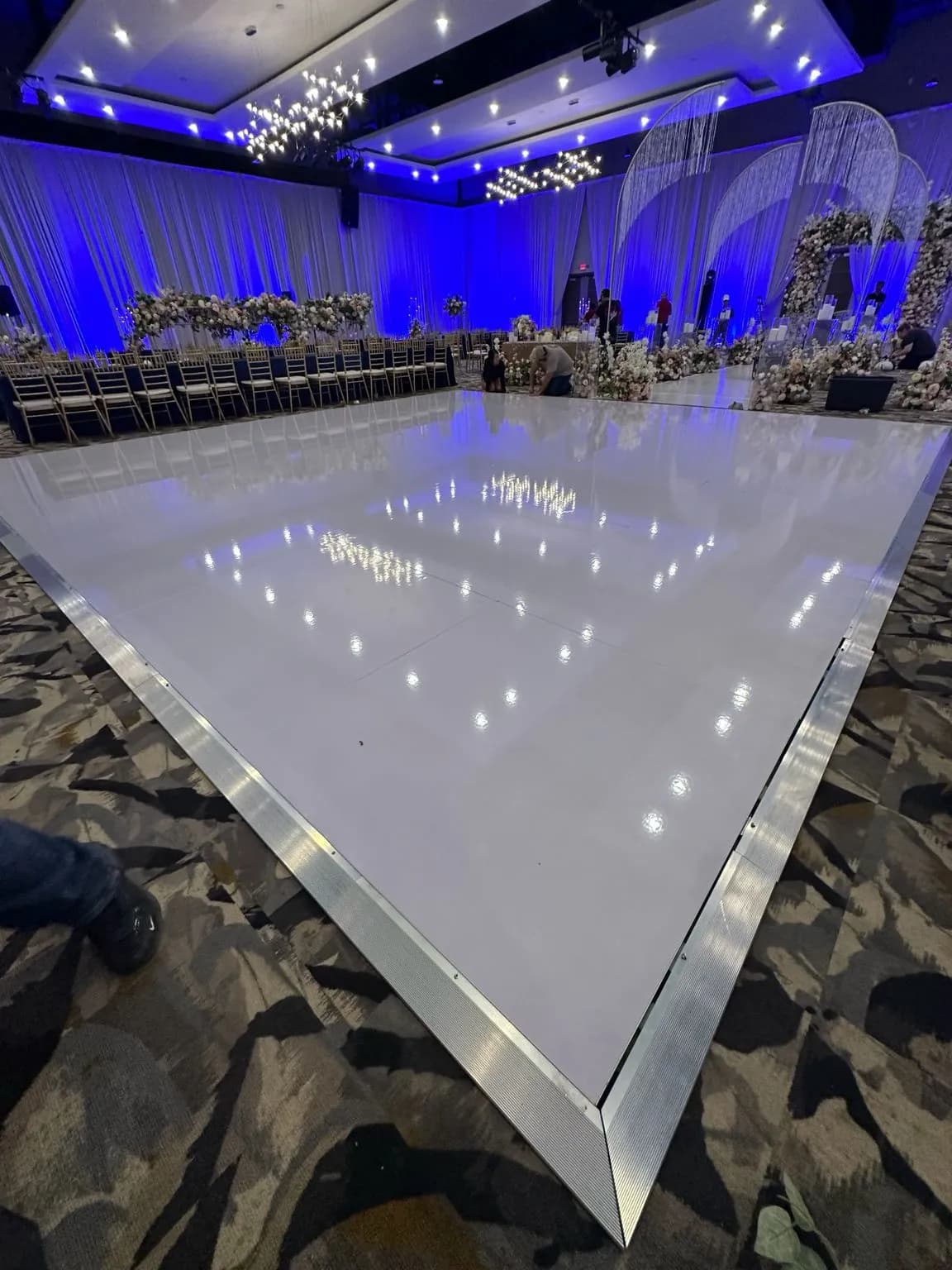 Dance Floor 16x16 for rent in Houston TX - Star Event Rental