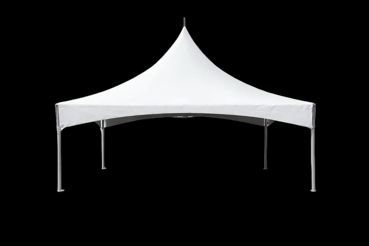 High Peak 20x20 para renta en Houston TX - Star Event Rental